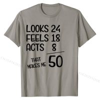 Funny 50Th Birthday Gift 50 Years Old Born In 1970 T-Shirt Fitted Male Tees Summer T Shirt Cotton Cosie S-4XL-5XL-6XL