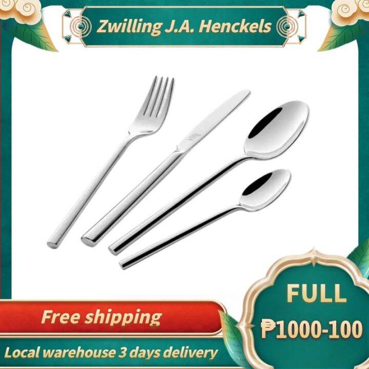 Zwilling Western tableware set steak knife fork spoon set Lazada PH
