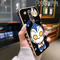 เคส Chenyyka สำหรับ Oneplus 8 8 Pro 8T เคสดีไซน์ใหม่อัลตร้าแมนขอบสี่เหลี่ยมบางเคสมือถือลายการ์ตูนเคสฝาปิดเลนส์เต็มกล้องปกป้องเคสนิ่มกันกระแทก