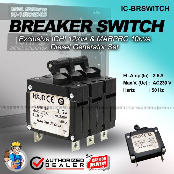 Breaker Switch for ICHIMARPRO Diesel Generator Set Spare parts (IC