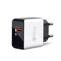 18W QC 3.0ที่ชาร์จยูเอสบีปลั๊กตัวแปลงผนังสำหรับ iPhone