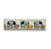 3 Jars Hero Swiss Assortment Luxury jams