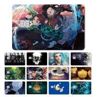 hot【DT】 Game Anime Cartoon Matte Film Sticker Cover for Small Chip Credit Debit Card