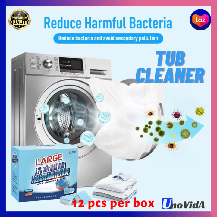 Unovida Antibacterial Washing Machine Cleaner Tablet Effervescent