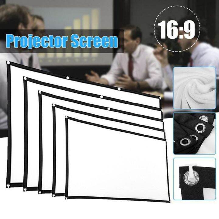 169 High Brightness Reflective Projector Screen 60 72 84 100 120 150