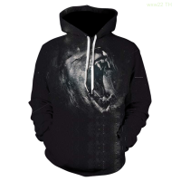 Animals Casual Lions and Tigers Mens Hoodies 3D Print Unisex Sweatshirts Spring Funny Tops 2022 Hot Sale Pullover Cool Teens Size:XS-5XL