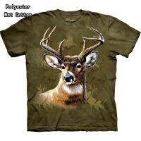 2023 Customized Fashion Deer Profile Camo Collage T-Shirt 5XL Unisex，Contact the seller for personalized customization