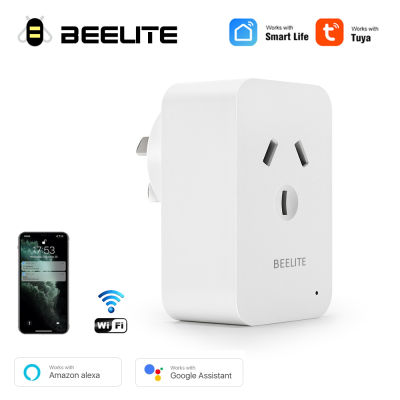 Beelite Smart Plug AU 16A WiFi Socket New Zealand Power Energy Monitor Plug Timer Tuya Alexa Plug Remote Socket Assistant