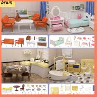 BRAIN ของขวัญ ภูมิทัศน์ขนาดเล็ก สวนนางฟ้า ตกแต่งบ้านตุ๊กตา ประกอบแบบจำลอง เฟอร์นิเจอร์จิ๋ว ตุ๊กตา