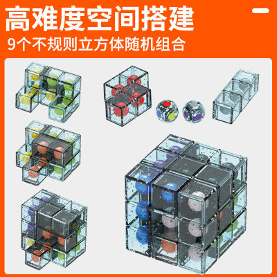 [ ของเล่น ] การศึกษาปฐมวัยการเผาไหม้สมองการประกอบ Rubiks Cube Tetris Building Blocks Luban ประกอบของเล่นเพื่อการศึกษาแสนสนุก