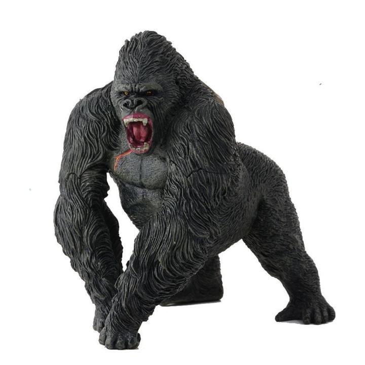 King Kong Gorilla Action Toys Figures Orangutan Cartoon Figurines ...