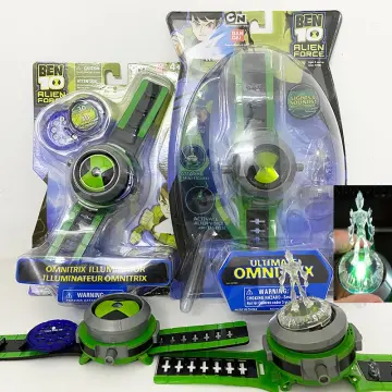  hois Ben Ten 10 Toy Omnitrix Illuminator Watch for  Kids-Ultimate Alien Projector Action Figure Game watch as Birthday Gifts :  Toys & Games