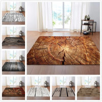 3D Cars Living Room Wood Grain Rugs Kitchen Mat Home Decor Bedroom Area Rug Soft Flannel Non-Slip Bath Doormat Entrance Door