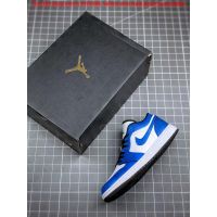 Sports Shoes Original J1 Low Game Royal White Blue Small lightning Mens Shoes Womens Shoes(gift)