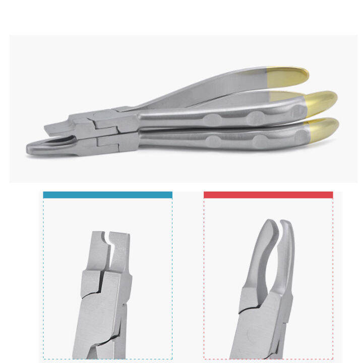 Dental Crown Crimping Contouring Johanson Plier Stainless Steel Hemming