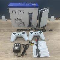 เกมคอนโซลทีวี8บิตย้อนยุค Consola วิดีโอ Juegos 200เกมคลาสสิกในตัวสถานี GS5 USB ออก Gamepad แบบมีสาย AV