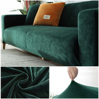 High Quality Velvet Sofa Cover Living Room Sofa Covers Home Furniture Protector Case Adjustable Sofa Slipcover For 1234 Seat