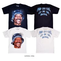 ✨ DA BOSS เสื้อยืด สีดำ ขาว Snoop เสื้อยืดแฟชั่น