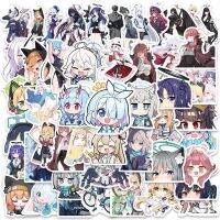 10/50PCS Blue Archive Game Kawaii Anime Girl Stickers Cute Aesthetic Decal Diary Motorcycle Laptop Scrapbook Kids Toy Sticker