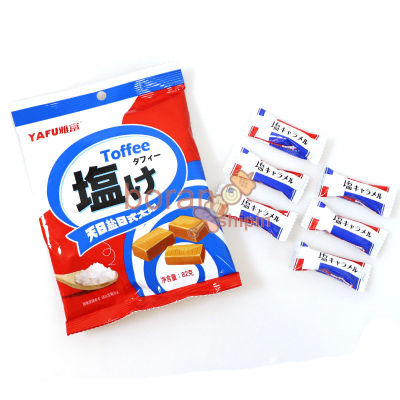 日式太妃糖结婚喜糖小零食Japanese Toffee 82g Caramel Milk Toffee Salty Snack