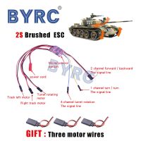 【Stylish】 1.8A * 2และ2A * 1สามช่อง Bidirectional ปัด ESC 2S 6V-10V ไปข้างหน้า/ถอยหลัง ESC ตัวควบคุมความเร็วสำหรับ Mini RC