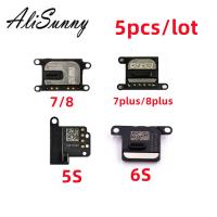 AliSunny 5pcs หูฟัง Flex Cable สําหรับ iPhone 7 8 Plus 6 6S 5S 5C Ear Sound Speaker EarSpeaker อะไหล่