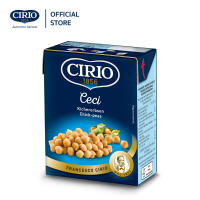 CIRIO CECI (CHICK PEAS) 380 g. ถั่วลูกไก่ในน้ำเกลือ บรรจุกล่อง นำเข้าจากอิตาลี ขนาด 380 กรัม