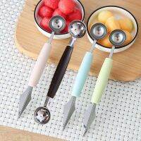 Original High-end Fruit digging watermelon spoon stainless steel ice cream ball digging spoon tool spoon eating ice cream artifact ball ball digging spoon