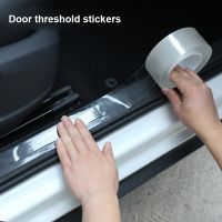 【CC】 Car Door Protector Stickers Anti Scratch Transparent Tape Sill Scuff Film Accessories