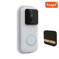 2MP B60 1080P Tuya กริ่ง IP Wi-Fi พลังงานแบตเตอรี่โทรศัพท์ภาพวิดีโอประตูเครื่องสแตนด์บายได้นานช่องมองภาพ