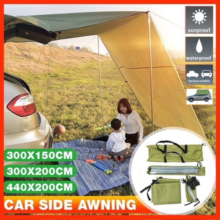 Portable top rain canopy