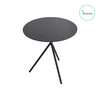 โต๊ะข้าง Aluminium Side Table ALU126/ET/BLK (สีดำ black)