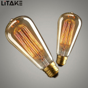 Litake Bóng Đèn Edison 40W 60W E27 220-240V