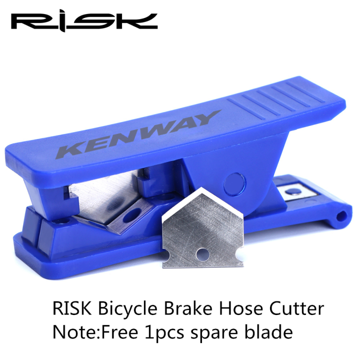 risk-ชุดเครื่องมืออัดปลายสายน้ำมันไฮดรอลิคจักรยาน-พร้อมชุดตัดสายน้ำมัน-bicycle-oil-needle-tool-for-hydraulic-brake