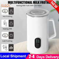 Milk frother multifunctional large capacity household milk foaming machine milk heating foaming machine electric automatic coffee latte maker