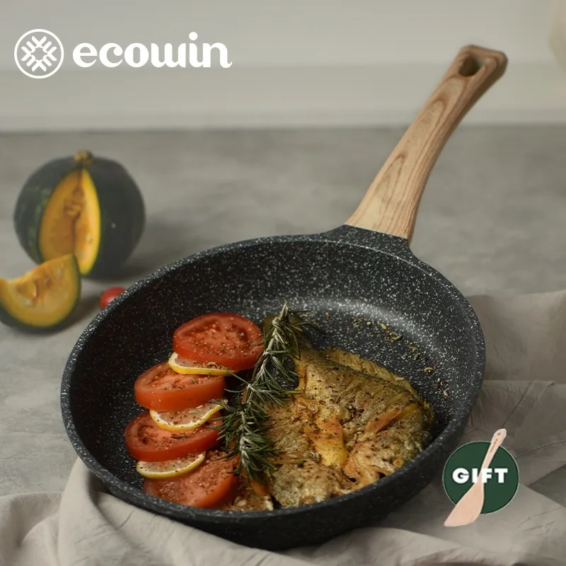 Ecowin Cookware Non Stick Frying Pan 20/24/26/28cm with Lid Maifan