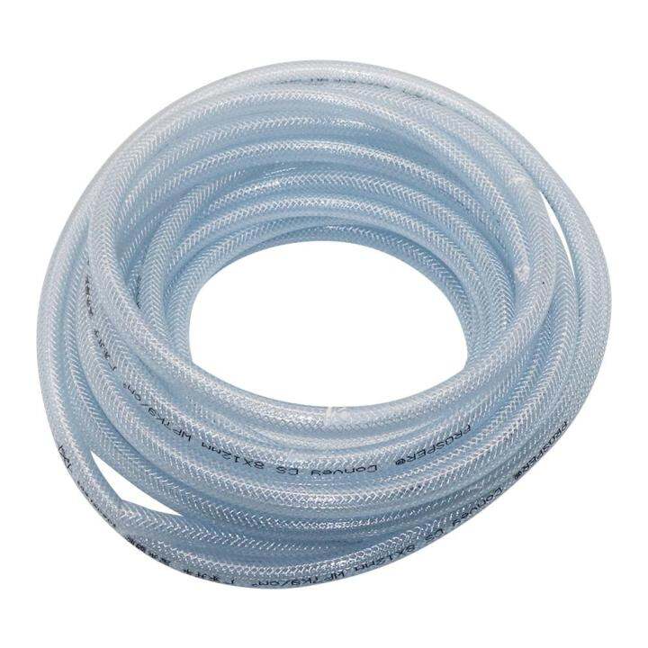 8/12mm Pvc Braid Reinforced Hose 8mm Inner Diameter Flexible Tube