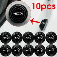 10PCS Car Door Anti-Collision Gasket Shock Absorber Sticker For Auto Hood Trunk Anti-Noise Pad Anti-shock Thickening Buffer Mat Car Door Protection