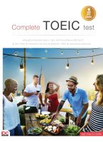 หนังสือเตรียมสอบ TOEIC Complete TOEIC Test ครูภูมิ ปิยังกูร ลิ่มวานิชรัตน์