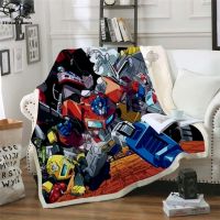 2023 Autobots Transformation Robot Fleece Blanket 3D All Over Printed Wearable Blanket Adults/kids Fleece Blanket Sherpa Blanket 03