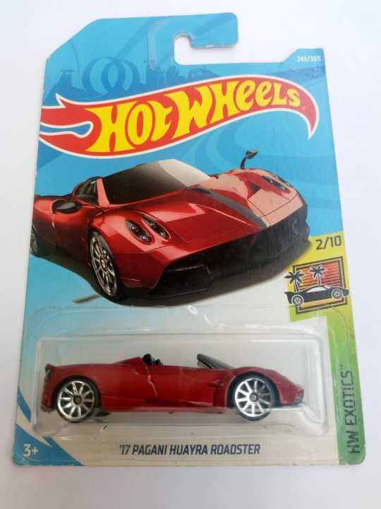 Hot Wheels 17 Pagani Huayra Roadster Red Lazada Indonesia