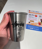 [ ? ส่งฟรี 199.- ] แก้ว STUSSY สแตนเลส  พกพาเข้าแคมป์ นั่งกินเป๊ปซี่เย็นๆ  รักษาอุณหภมูิ ขนาด : 350ml  แก้วแคมปิ้ง อุปกรณ์แคมปิ้ง แก้วปาร์ตี้