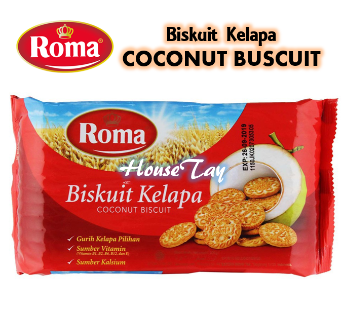 Roma Coconut Biscuit Biskuit Kelapa G Lazada