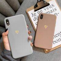 【Great. Cell phone case】หัวใจรักแข็งกรณีโทรศัพท์สำหรับ iPhone 12 Mini 11 Pro Max X XR XS 7 8 6 6SP Lus SE 2020กันกระแทกซิลิโคนอ่อนนุ่ม TPU ปกหลัง