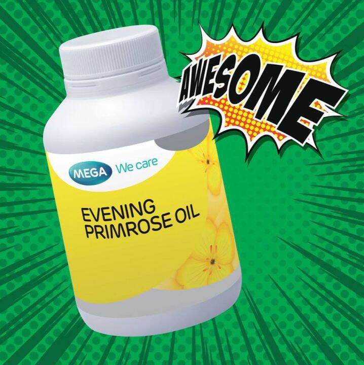 mega-we-care-evening-primrose-oil-1000มก-30แคปซูล-ช่วยการปวดประจำเดือน-ผิวแห้ง-วัยทอง