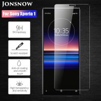 JONSNOW กระจกนิรภัยสำหรับ Sony Xperia 1 J8110 J8170 J9110 6.5 Quot; ปกป้องหน้าจอ2.5D 9H การระเบิด-ฟิล์มป้องกันรอย