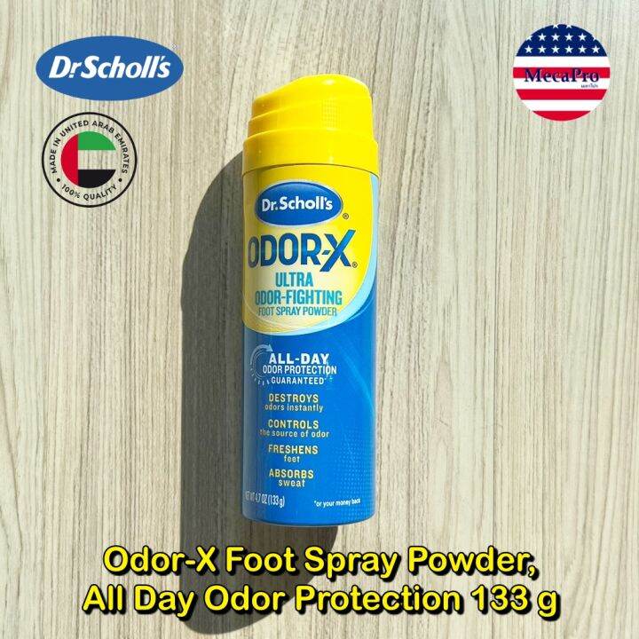 Dr.Scholl’s® OdorX Foot Spray Powder, All Day Odor Protection 133 g
