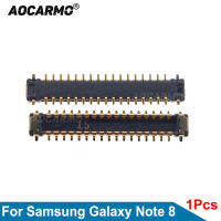 Aocarmo สำหรับ Samsung Galaxy Note8 SM-N9500หมายเหตุ8กล้องด้านหน้า FPC Connector บนเมนบอร์ดและ Flex Cable Repair Part