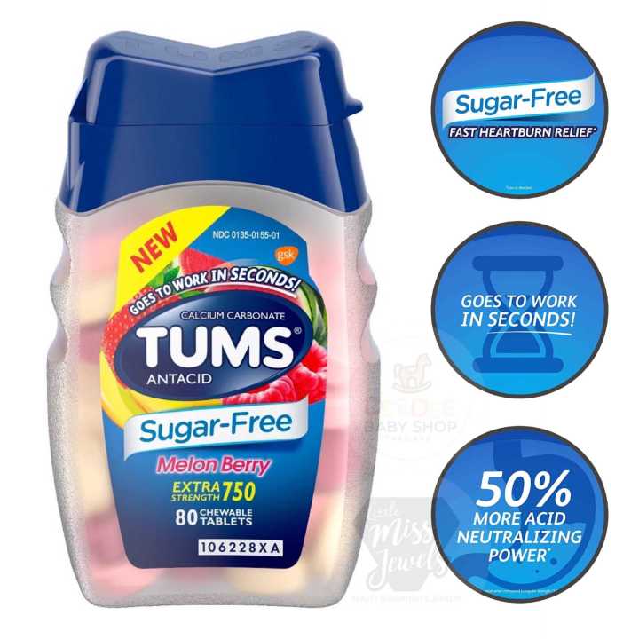 TUMS Antacid Extra Strength 750 (Sugar-Free)