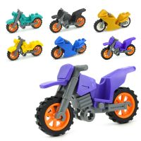 【hot】☄  WW2 Motorcycle Blocks Accessories Vehicles Bricks Parts Children